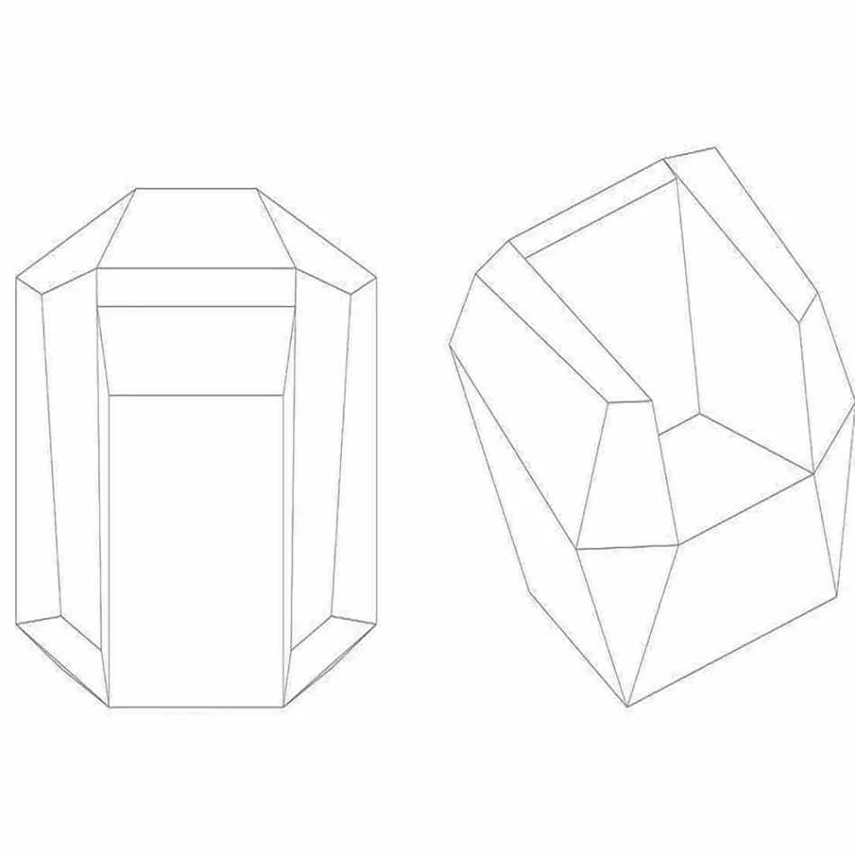 Fazowy fotel ogrodowy marki Vondom nowoczesny design z polietylenu Viadurini