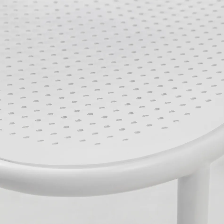 Fotel ogrodowy z malowanego metalu Made in Italy 2 sztuki - Synergy Viadurini