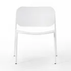 Fotel ogrodowy z malowanego metalu Made in Italy 2 sztuki - Synergy Viadurini