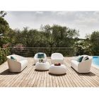 Fotel ogrodowy z polietylenu Made in Italy Nowoczesny design - lipiec Viadurini