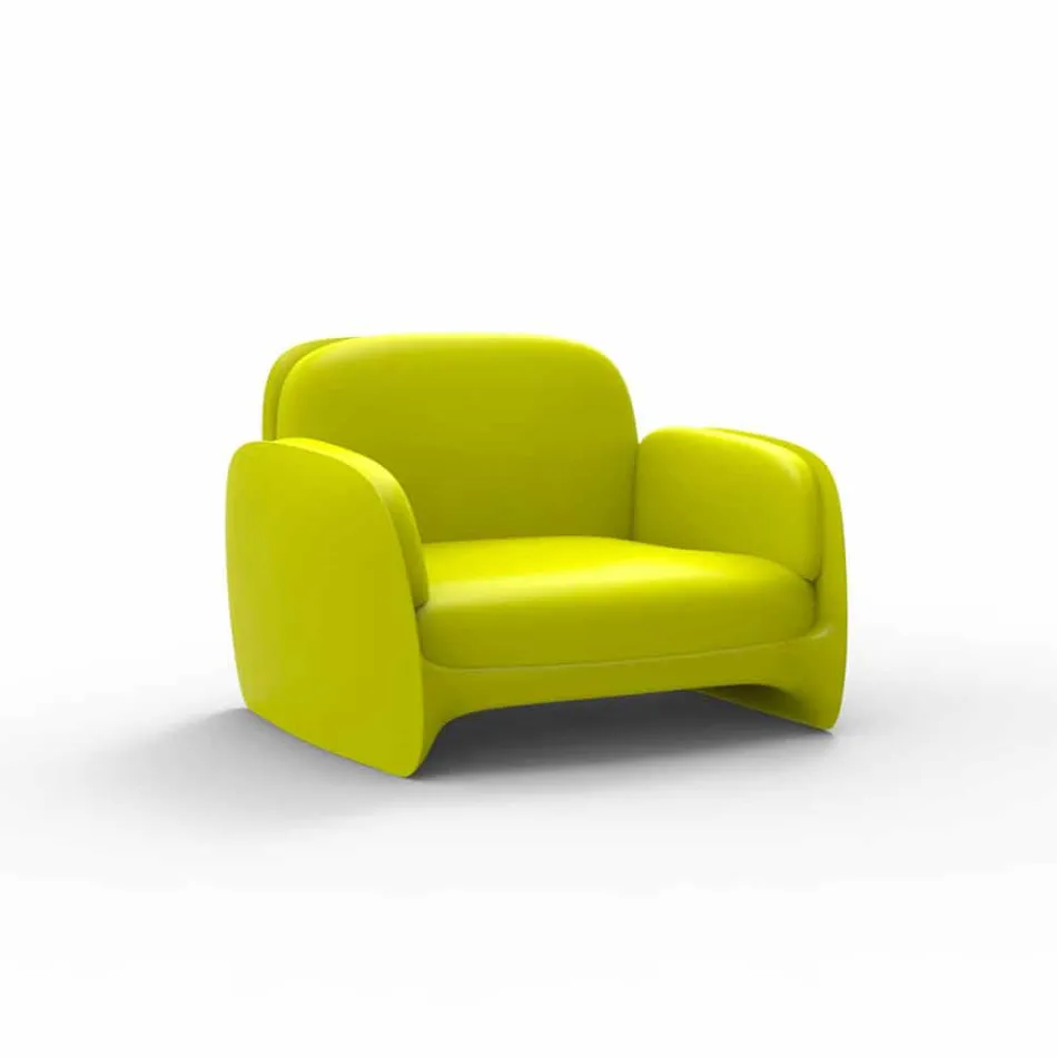 Pezzettina by Vondom polietylenowy fotel ogrodowy, design Viadurini