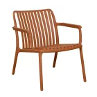 Krzesło ogrodowe z polipropylenu z dodatkiem włókna szklanego - Mavren Viadurini