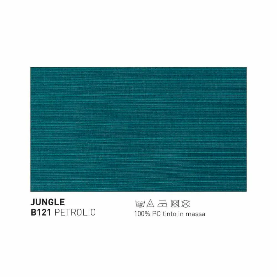 Nowoczesny fotel ogrodowy Varaschin Emma z litego drewna iroko Viadurini