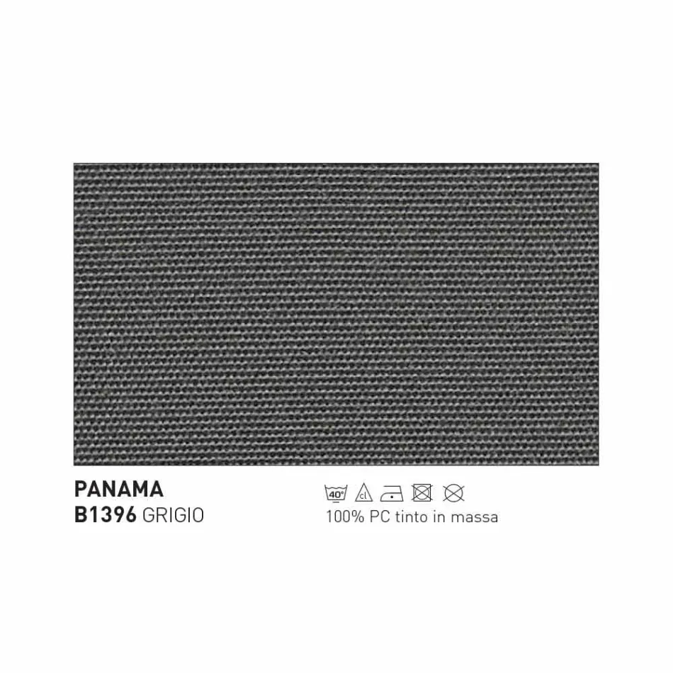 Nowoczesny fotel ogrodowy Varaschin Emma z litego drewna iroko Viadurini