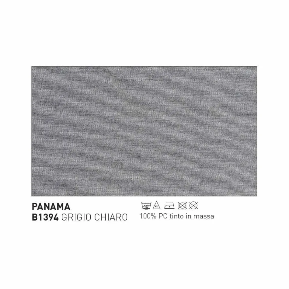 Nowoczesny fotel ogrodowy Varaschin Emma z litego drewna iroko Viadurini