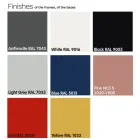 Fotel do salonu z tkaniny i metalu Made in Italy 2 sztuki - Sangria Viadurini