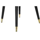 Fotel do salonu tapicerowany tkaniną z nowoczesnymi drewnianymi nogami - Ezia Viadurini