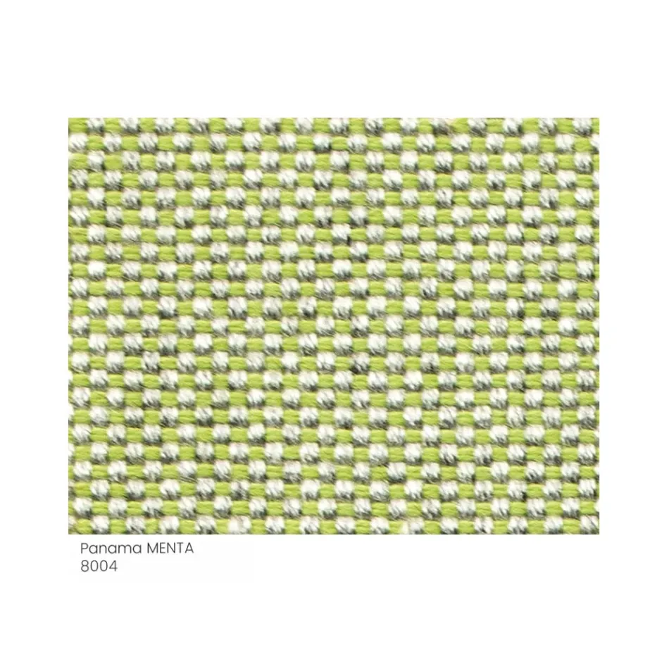 Fotel do salonu pokryty tkaniną Made in Italy 2 sztuki - Sangria Viadurini