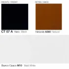 Obrotowy fotel do salonu ze skóry i metalu Made in Italy - Butterfly Viadurini