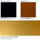 Obrotowy fotel do salonu ze skóry i metalu Made in Italy - Butterfly Viadurini