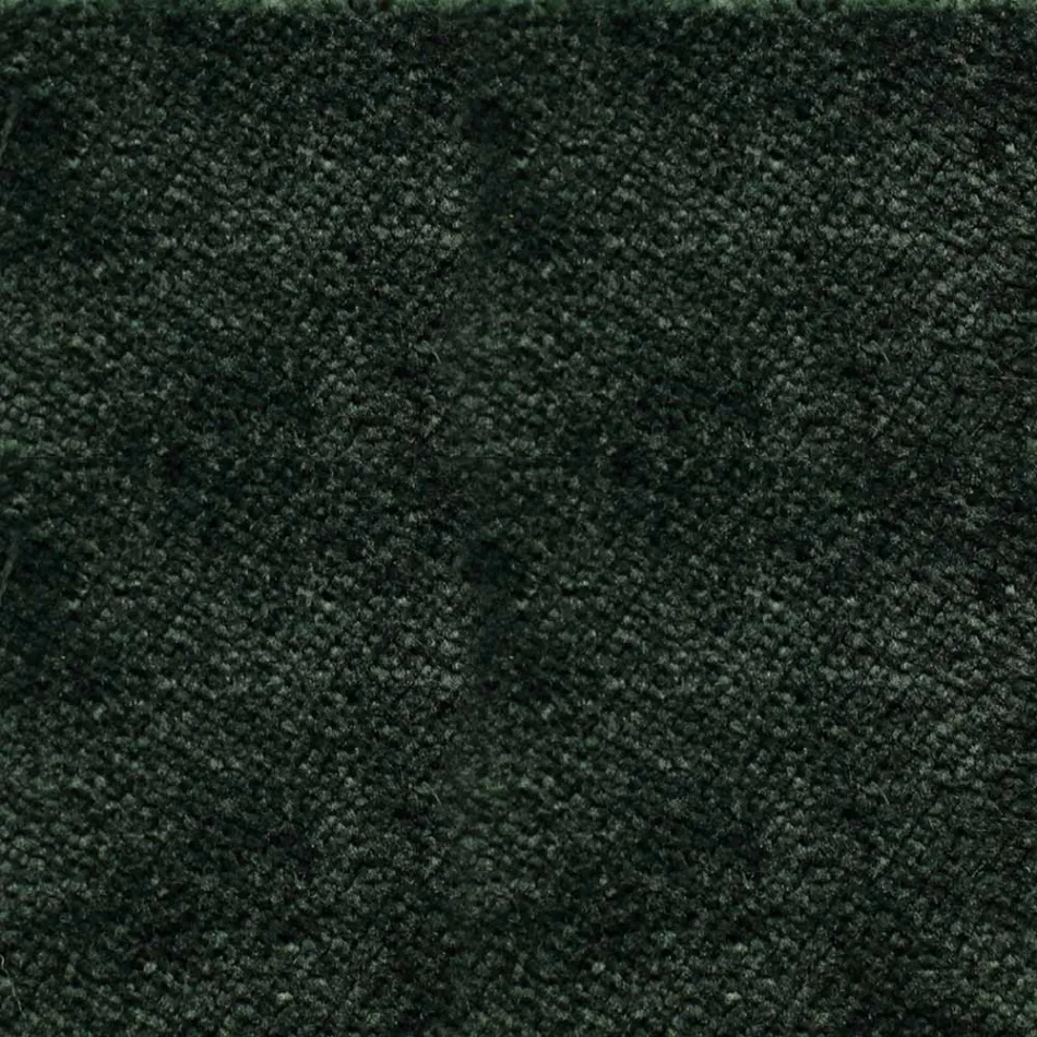 Aksamitny fotel do salonu o metalowej konstrukcji Made in Italy - Alaska Viadurini