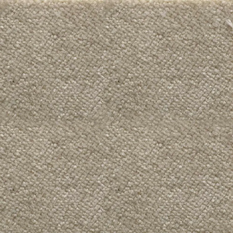 Aksamitny fotel do salonu o metalowej konstrukcji Made in Italy - Alaska Viadurini