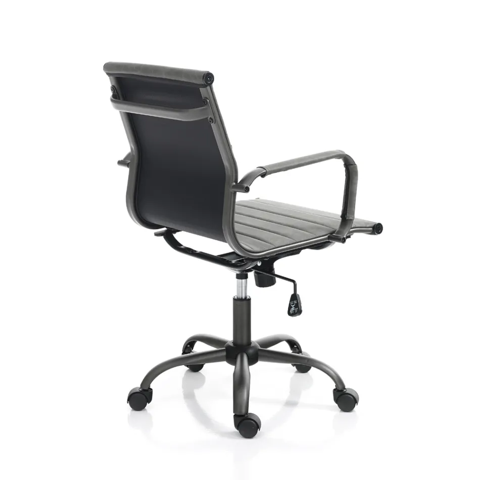 Fotel Biurowy z Wysokim lub Niskim Oparciem - Rubidio Viadurini