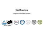 Ergonomiczne krzesło biurowe obrotowe z kółkami i zagłówkiem - Gimiglia Viadurini