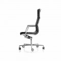 Krzesło biurowe ergonomiczne skórzany lub z materiału Nulite