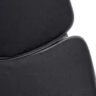 Regulowane krzesło biurowe obrotowe ze stali i poliestru - Luigio Viadurini