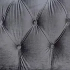 Klasyczny fotel z efektem drewna i szarego lub różowego aksamitu - Sanny Viadurini