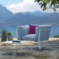 Nowoczesny i wyprodukowany we Włoszech fotel designerski na zewnątrz lub do wewnątrz - Carminio1