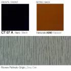 Obrotowy skórzany fotel z drewnianą podstawą Made in Italy - Butterfly Viadurini