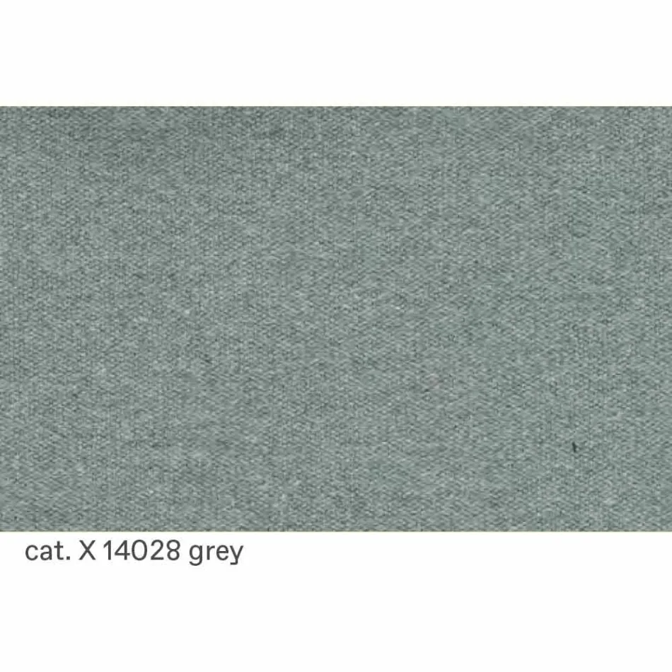 Fotel z jesionu bejcowanego na czarno z bawełnianą tapicerką Made in Italy - Peleo Viadurini