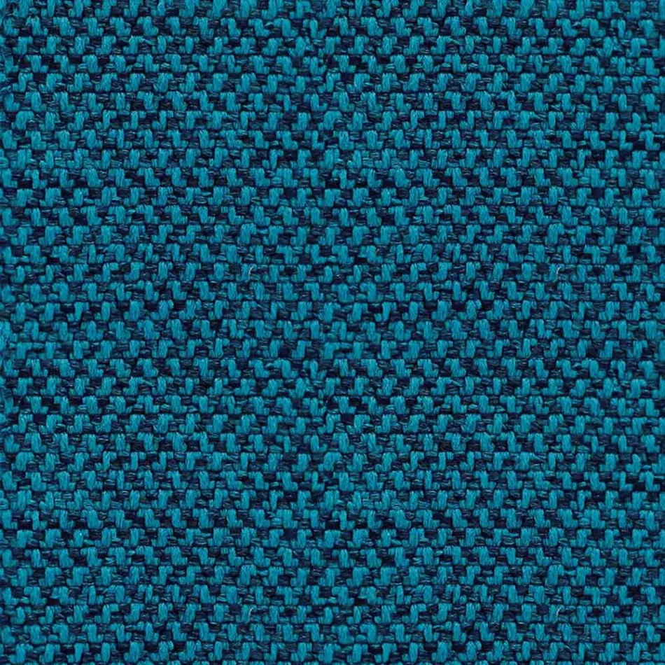 Fotel materiałowy z luksusową metalową obrotową podstawą Made in Italy - Bergen Viadurini