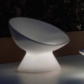 Luminous Fotel zewnętrzny z polietylenu ze światłem LED Made in Italy - Desmond