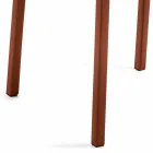 Fotel wykonany we Włoszech pokryty skórą Niles, nowoczesny design Viadurini