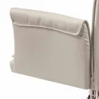 Fotel wykonany we Włoszech pokryty skórą Niles, nowoczesny design Viadurini