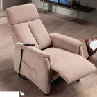 Fotel motorowy Via Venezia z 1 silnikiem Viadurini