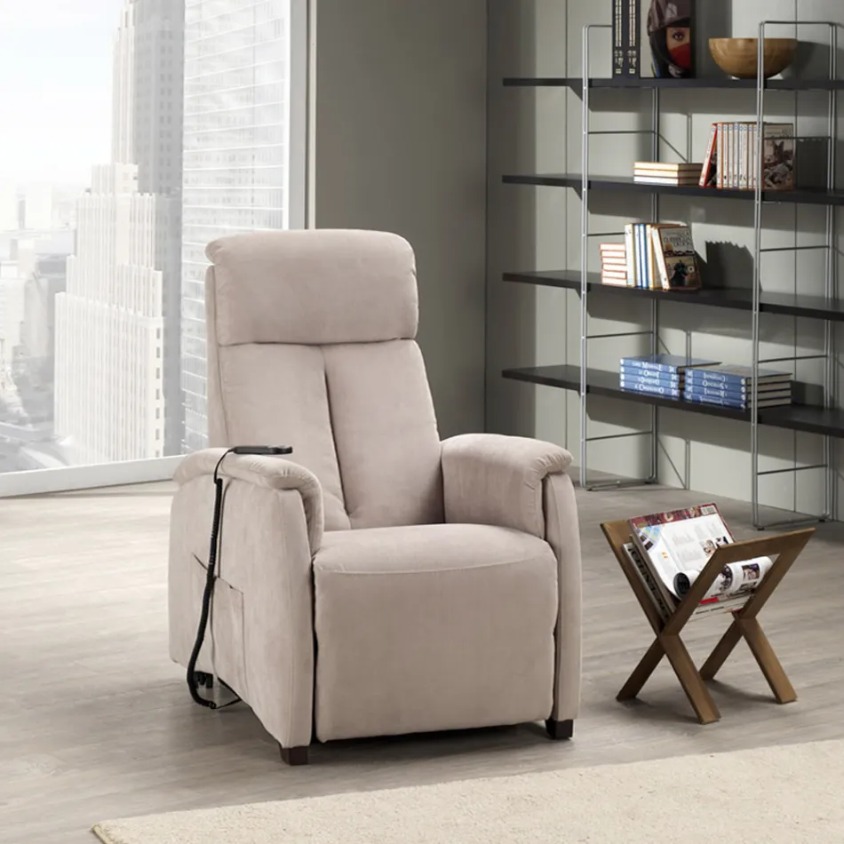 Via Venezia fotel z napędem elektrycznym i dwoma silnikami Viadurini