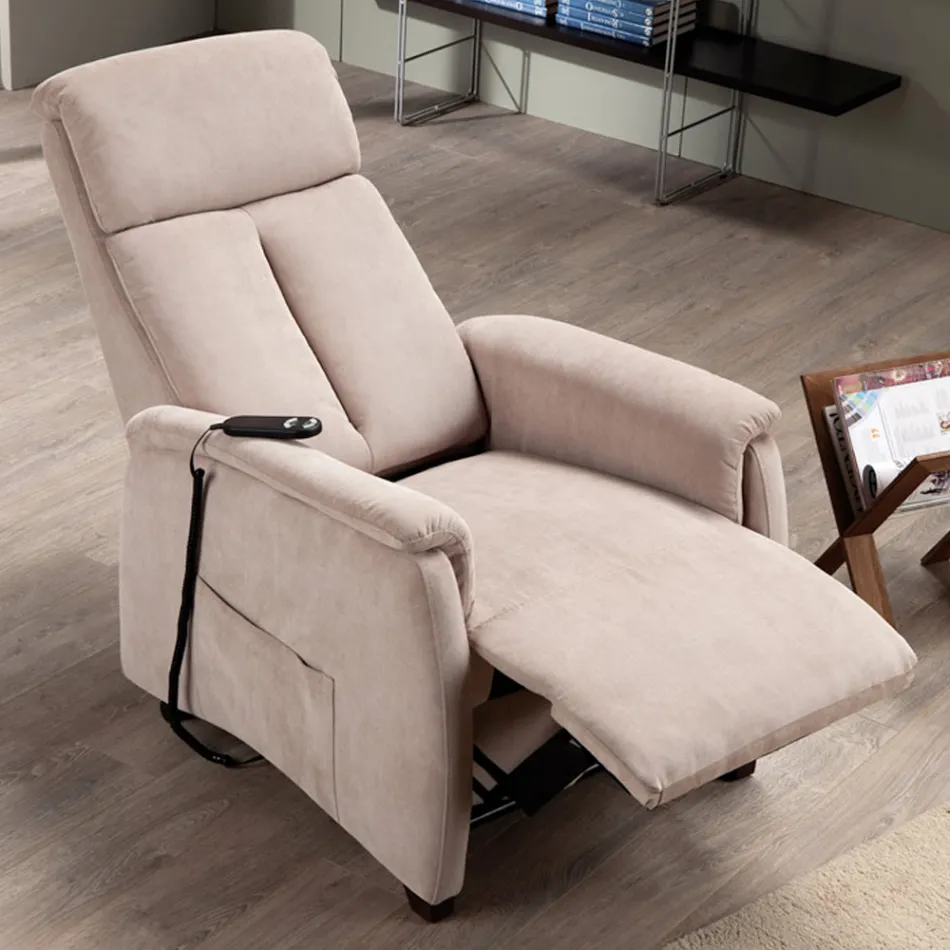 Via Venezia fotel z napędem elektrycznym i dwoma silnikami Viadurini