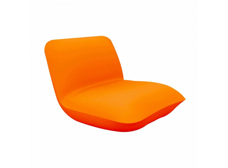 Polietylenowy fotel ogrodowy Pillow by Vondom, nowoczesny design Viadurini