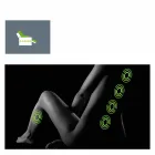 Relaksujący fotel designerski Via Firenze 2 silniki Viadurini