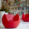 Fotel do ogrodu design Slide Blos, made in Italy