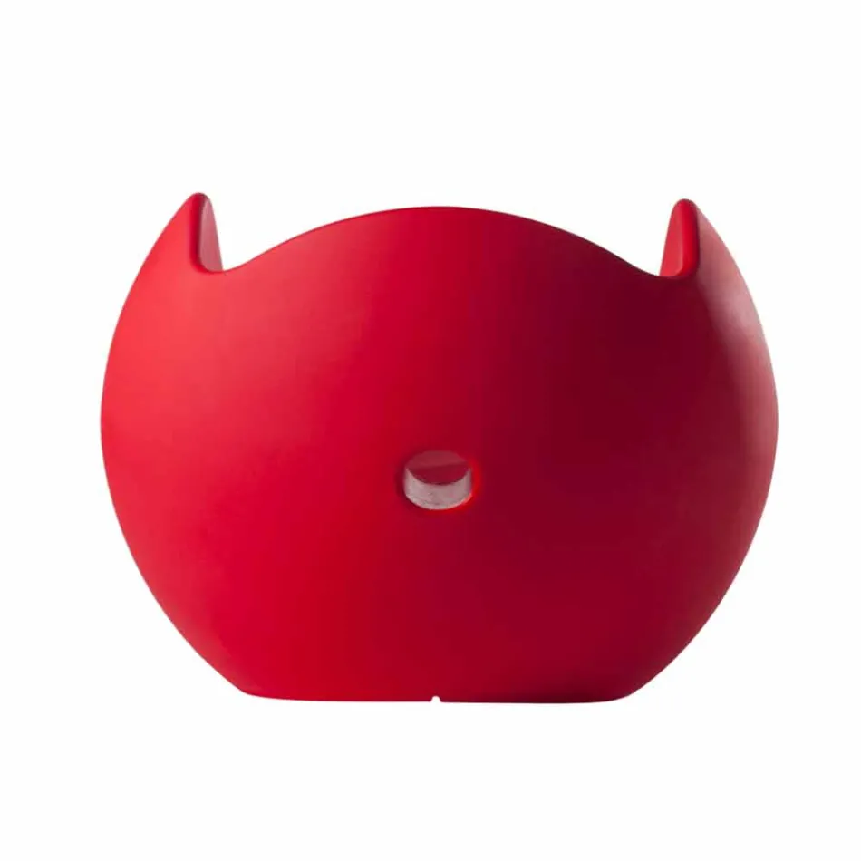 Okrągły fotel do biegania Slide Blos w kolorze zaprojektowanym we Włoszech Viadurini