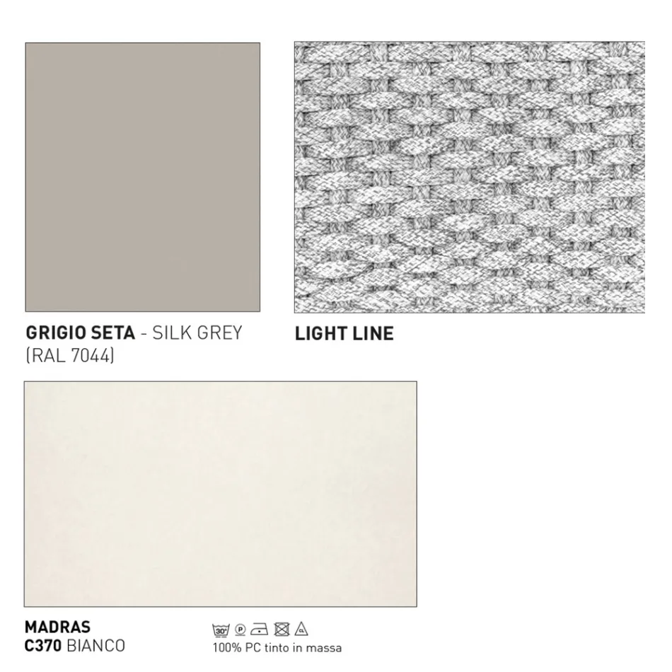 Fotel ogrodowy z poduszką do siedzenia Made in Italy - Noss by Varaschin Viadurini