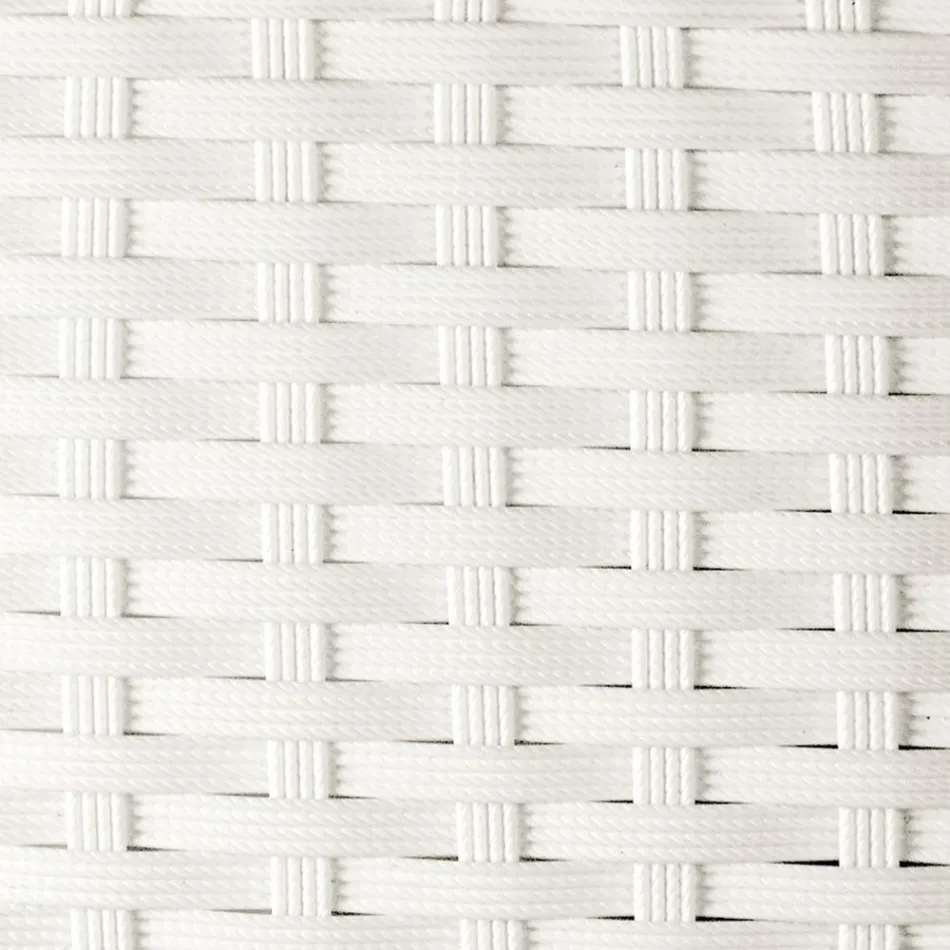 Składane krzesło ogrodowe z plecionki pokrytej aluminium - Bruma Viadurini