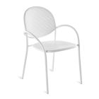 Aluminiowy fotel ogrodowy Made in Italy - Elrond Viadurini