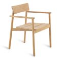 Fotel ogrodowy z drewna tekowego Made in Italy - Liberato