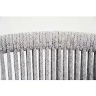 Fotel ogrodowy do ustawiania w stos aluminium i materiał - Smart By Varaschin Viadurini