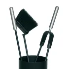 Uchwyt na narzędzia z 3 narzędziami do pielęgnacji kominka Made in Italy - Cuscus Viadurini