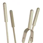 Uchwyt na narzędzia z 4 narzędziami do pielęgnacji kominka Made in Italy - Fakir Viadurini