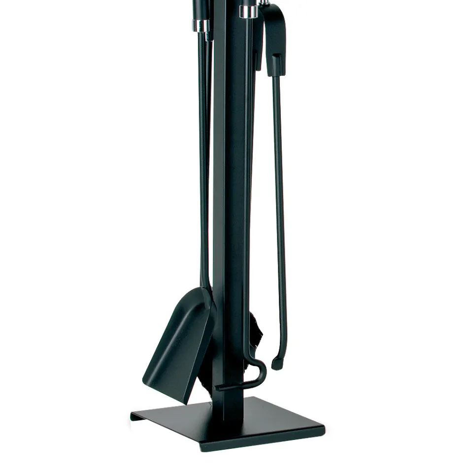 Uchwyt na narzędzia z haczykiem, zaciskiem, szufelką i szczotką Made in Italy - Geisha Viadurini