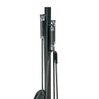 Uchwyt na narzędzia z haczykiem, zaciskiem, szufelką i szczotką Made in Italy - Geisha Viadurini