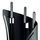 Naprawiono uchwyt na narzędzia z 3 narzędziami kominkowymi Made in Italy - Turban Viadurini