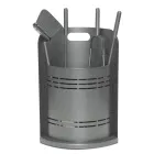 Naprawiono uchwyt na narzędzia z 4 narzędziami do kominka Made in Italy - Bonsai Viadurini