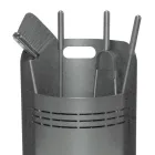 Naprawiono uchwyt na narzędzia z 4 narzędziami do kominka Made in Italy - Bonsai Viadurini