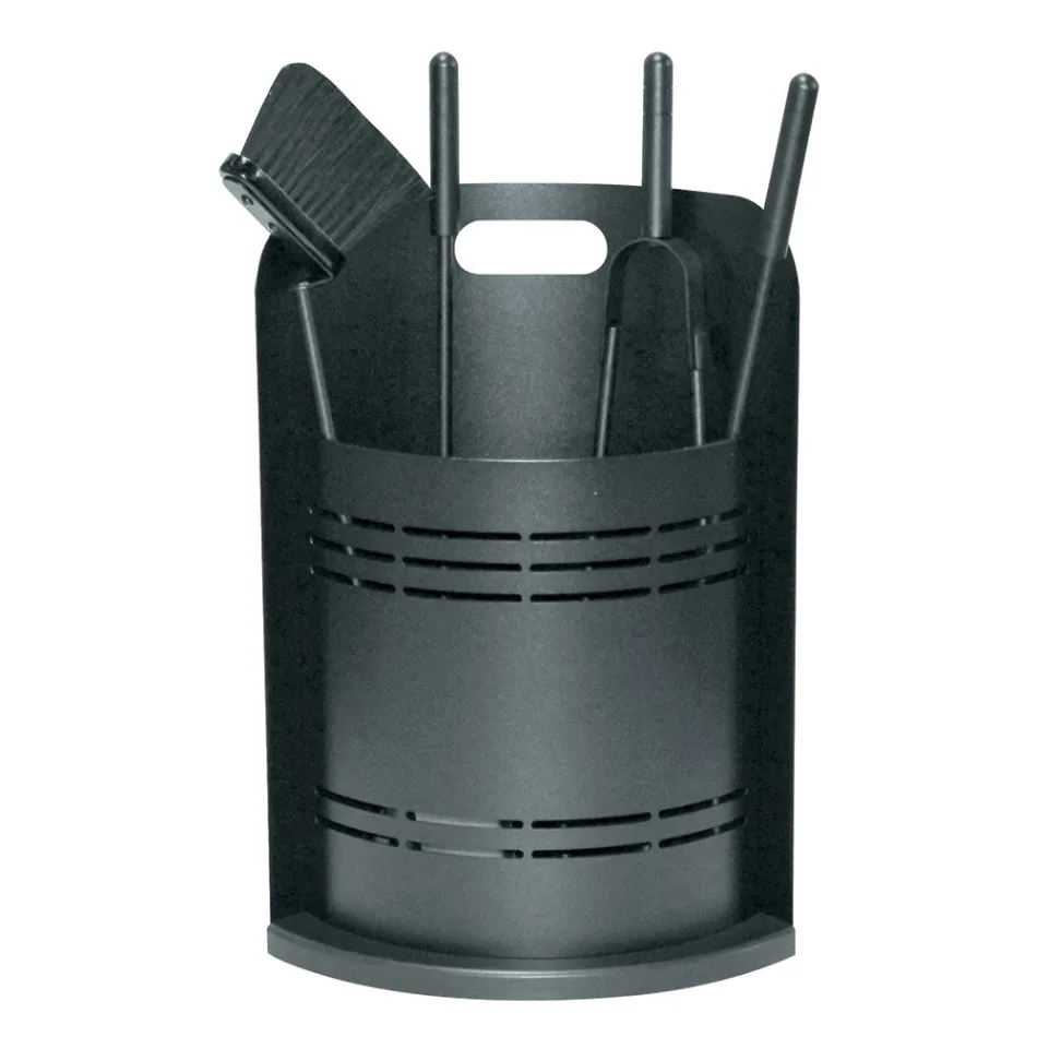 Naprawiono uchwyt na narzędzia z 4 narzędziami do kominka Made in Italy - Bonsai Viadurini