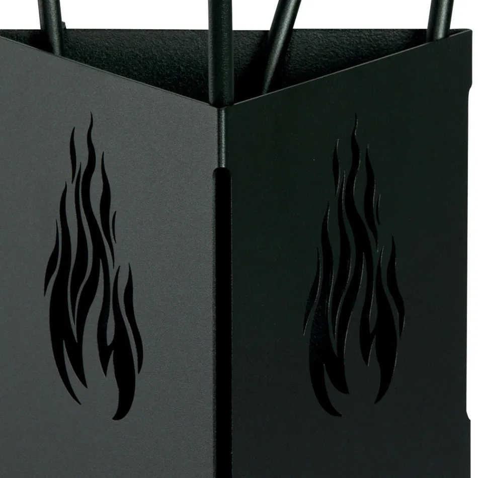 Trójkątny uchwyt na narzędzia z 3 akcesoriami w zestawie Made in Italy - Passero Viadurini