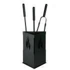 Trójkątny uchwyt na narzędzia z 3 akcesoriami w zestawie Made in Italy - Passero Viadurini